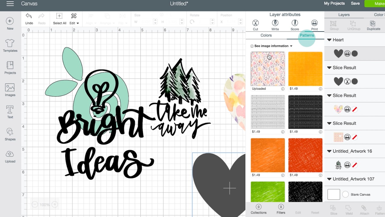 Cricut Design Space Screenshot 2